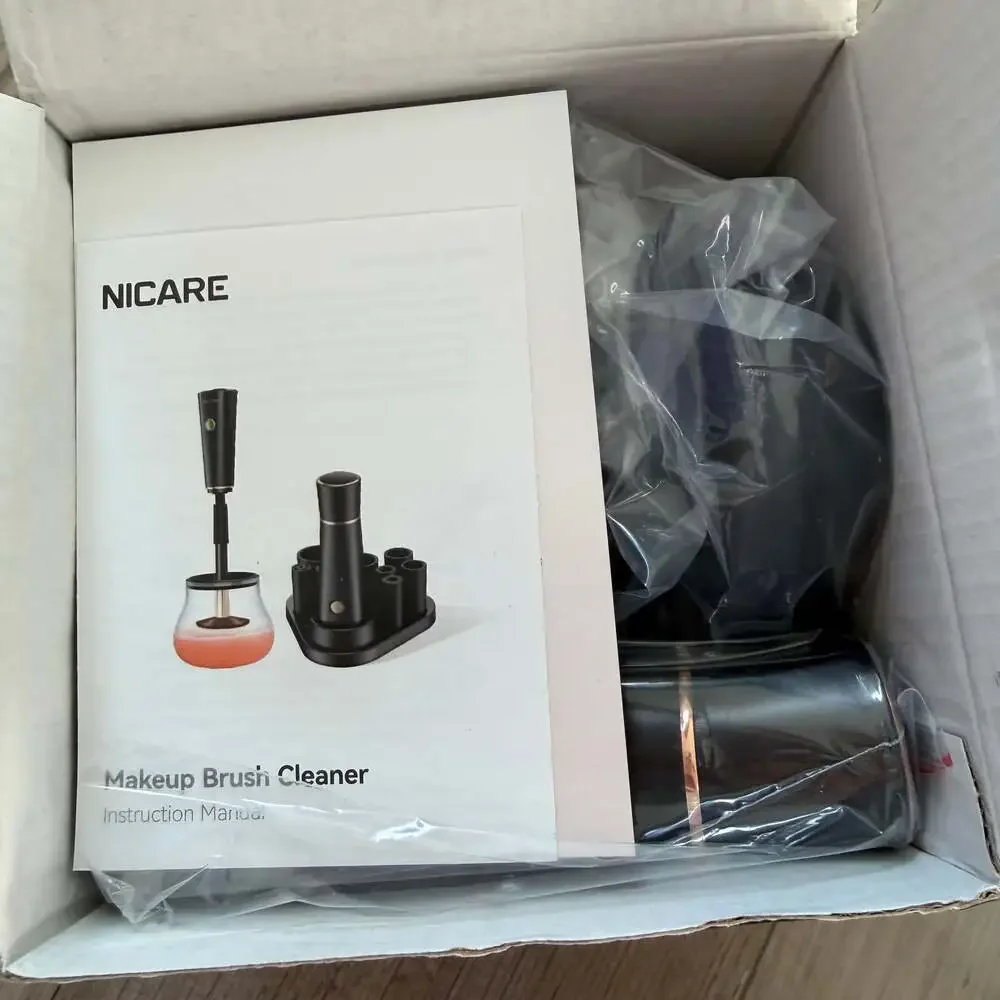 NEW NICARE Electric Makeup Brush Cleaner & Dryer Machine